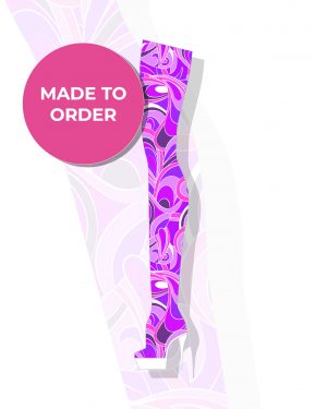 botas para muñecas de colección lavender vibe totally hair