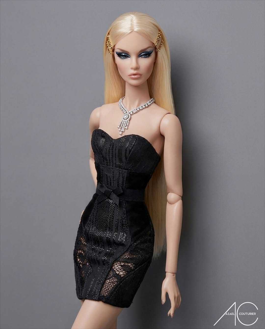 Azael Couture moda para muñecas inspirada en pasarela y diseño desde cero