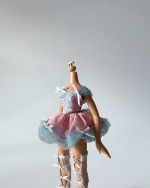 Ropa para Bratz Fairy Glam Bratz Set artesanal inspirado en la bandera trans.