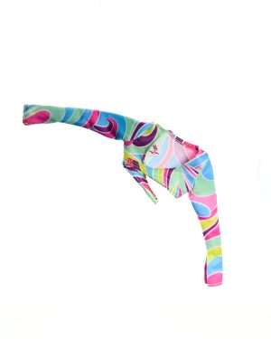 Top Super Curl artesanal para muñeca, vista principal