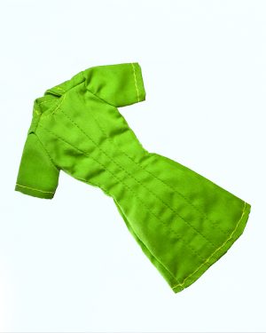 Vestido Totally artesanal para muñeca, vista trasera